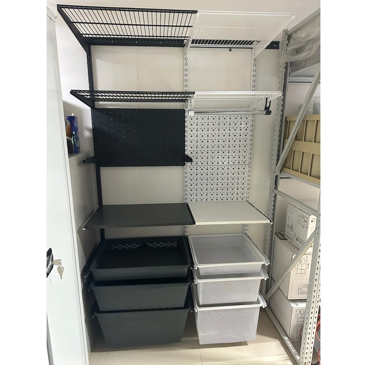 гардеробная система практик home прихожая light 6 белая гардеробная система практик home прихожая light 6 белая