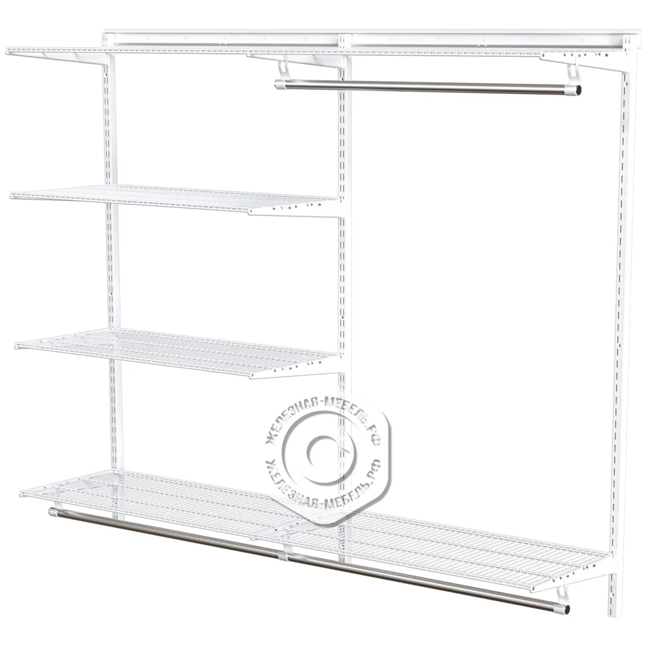 гардеробная система практик home прихожая light 5 белая гардеробная система практик home прихожая light 5 белая