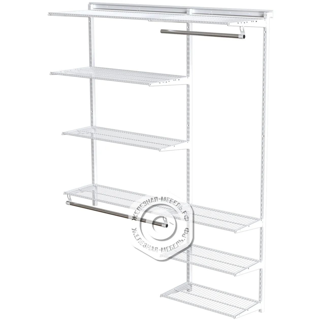 гардеробная система практик home прихожая light 6 белая гардеробная система практик home прихожая light 6 белая