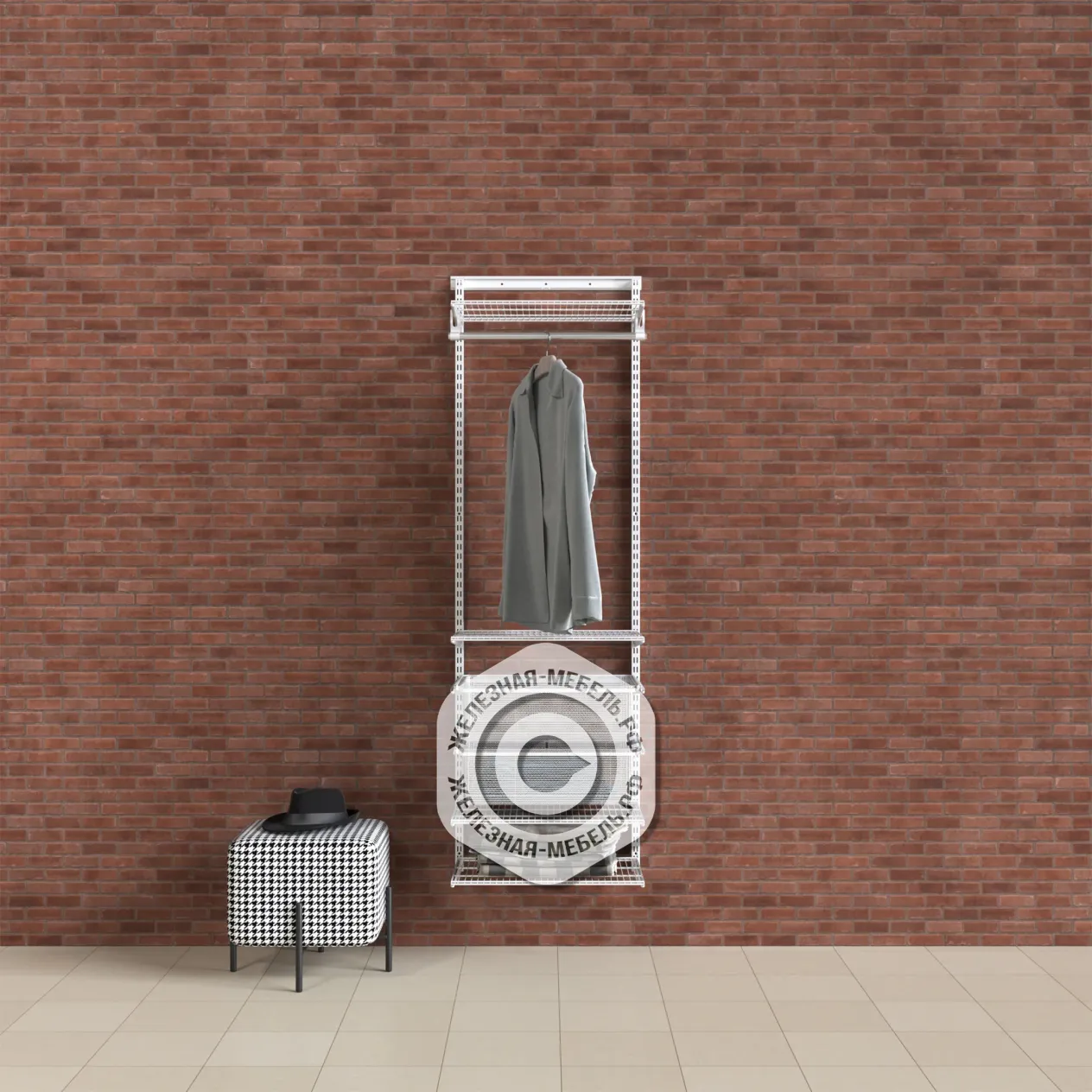 гардеробная система практик home прихожая medium 2 белая гардеробная система практик home прихожая medium 2 белая