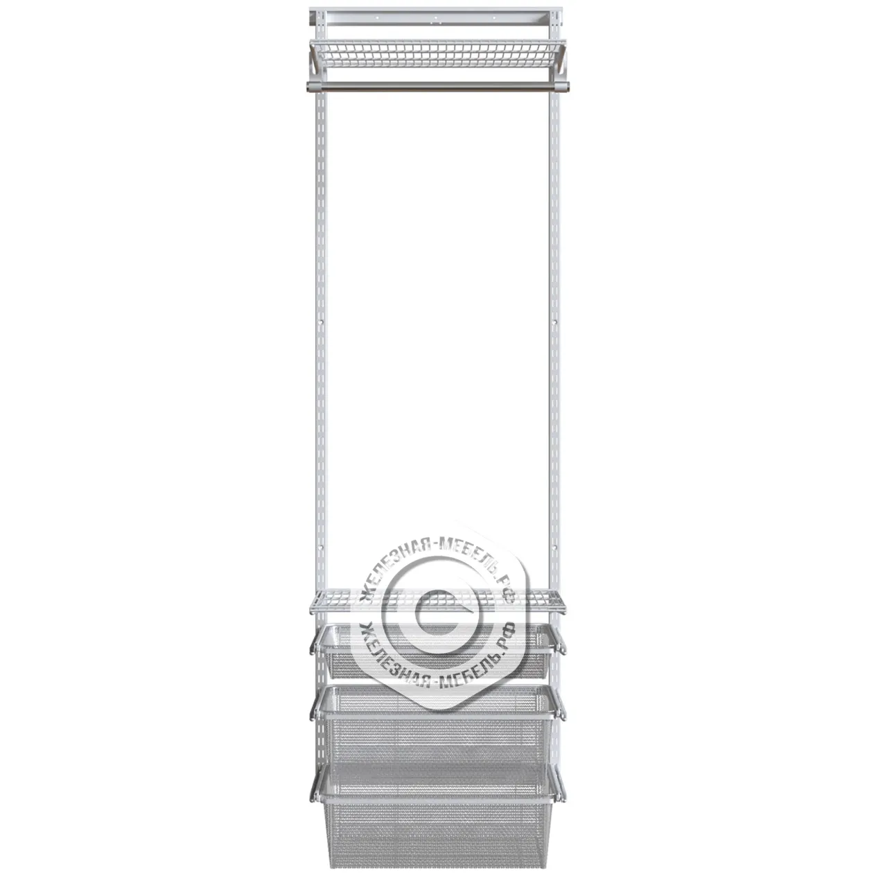 гардеробная система практик home прихожая medium 3 белая гардеробная система практик home прихожая medium 3 белая