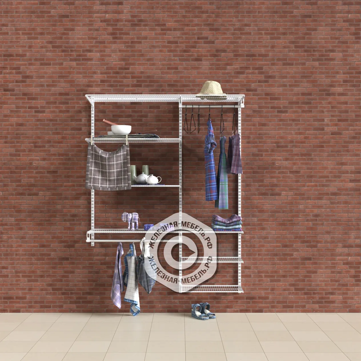 гардеробная система практик home прихожая light 6 белая гардеробная система практик home прихожая light 6 белая