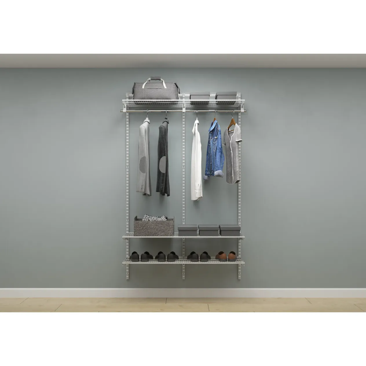 гардеробная система практик home прихожая medium 8 белая гардеробная система практик home прихожая medium 8 белая