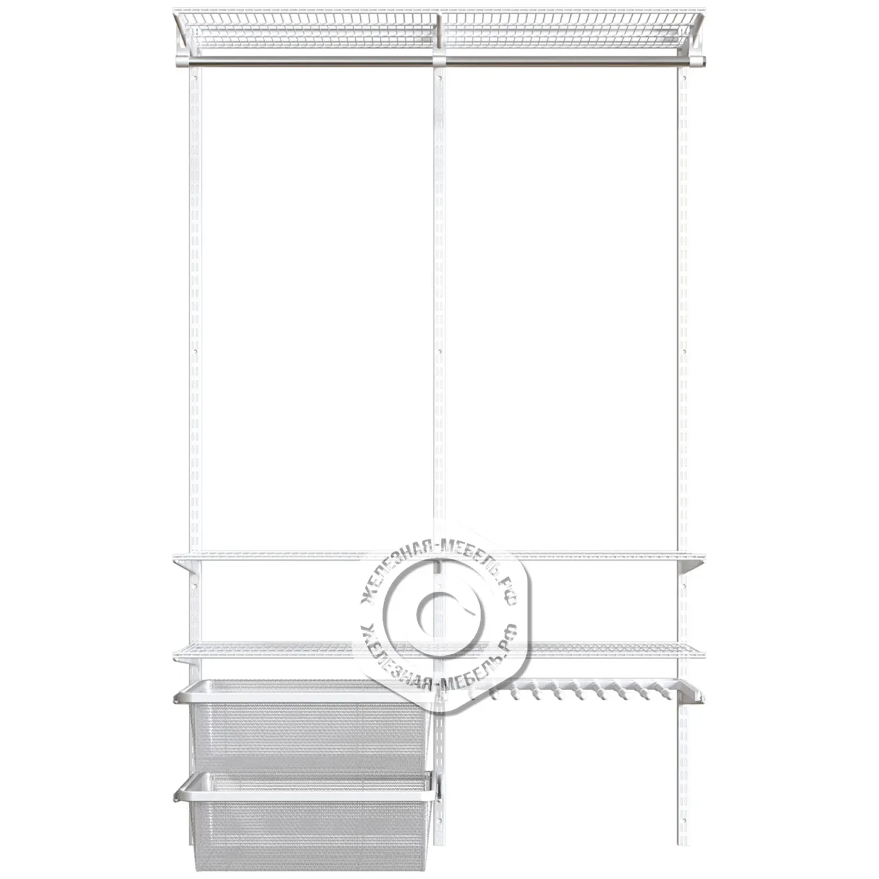 гардеробная система практик home прихожая medium 10 белая гардеробная система практик home прихожая medium 10 белая