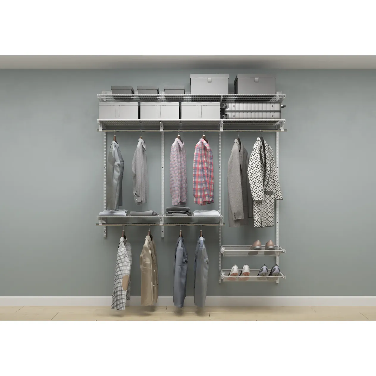 гардеробная система практик home прихожая medium 15 белая гардеробная система практик home прихожая medium 15 белая