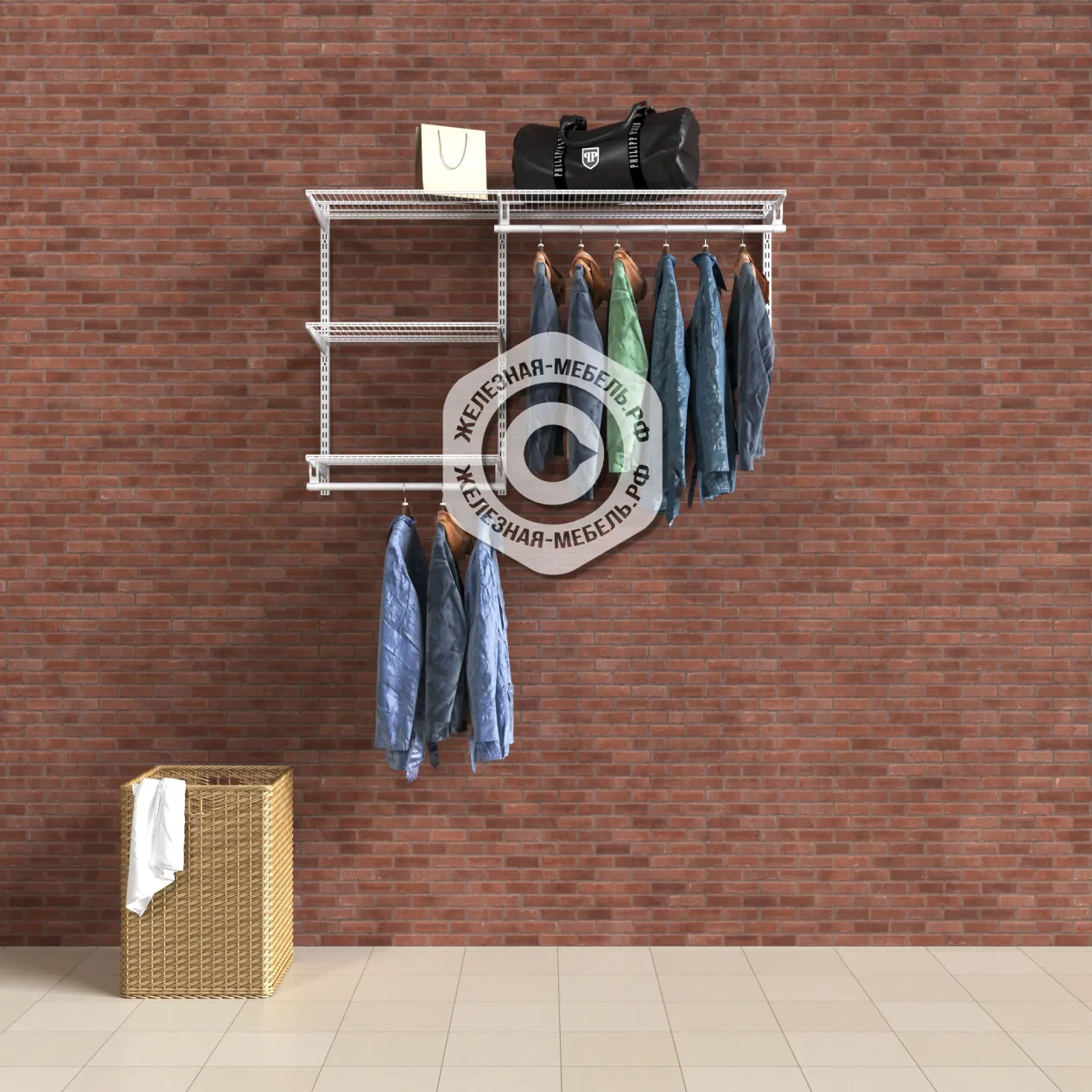 гардеробная система практик home прихожая light 7 белая гардеробная система практик home прихожая light 7 белая