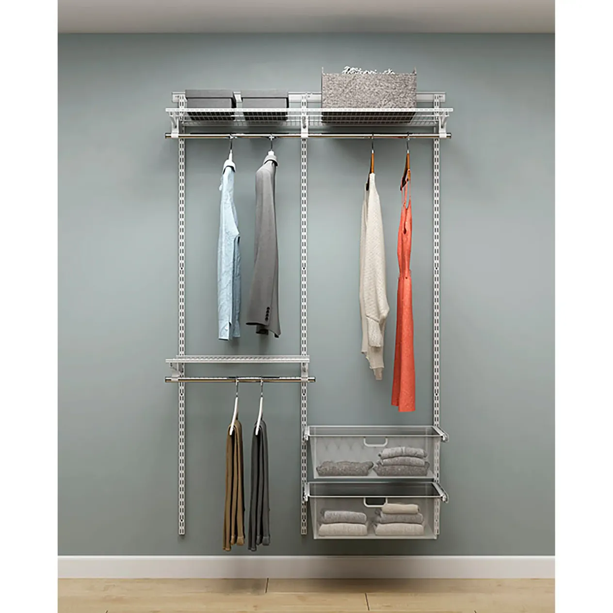 гардеробная система практик home прихожая medium 6 белая гардеробная система практик home прихожая medium 6 белая