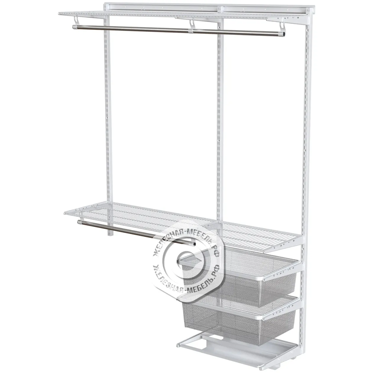 гардеробная система практик home прихожая medium 11 белая гардеробная система практик home прихожая medium 11 белая