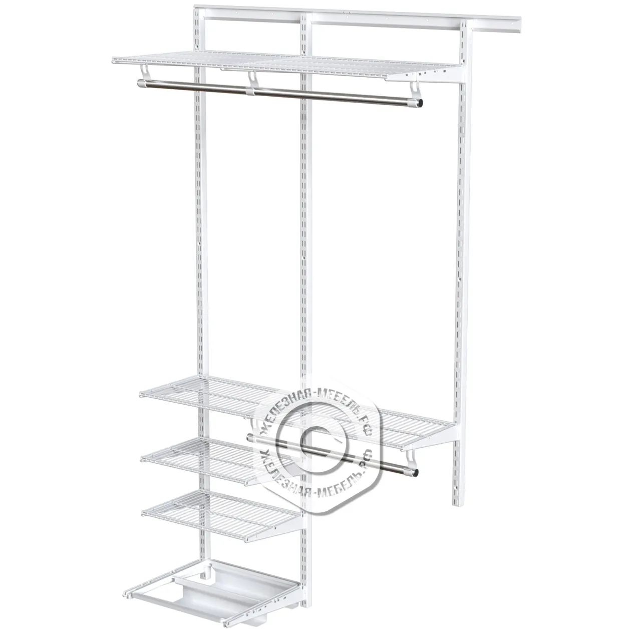 гардеробная система практик home прихожая medium 5 белая гардеробная система практик home прихожая medium 5 белая