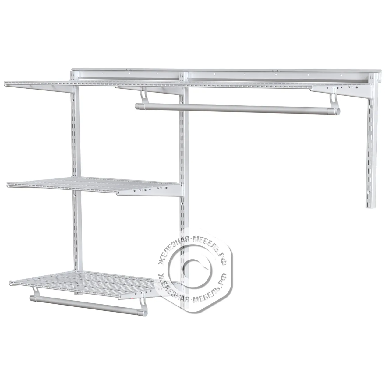 гардеробная система практик home прихожая light 7 белая гардеробная система практик home прихожая light 7 белая