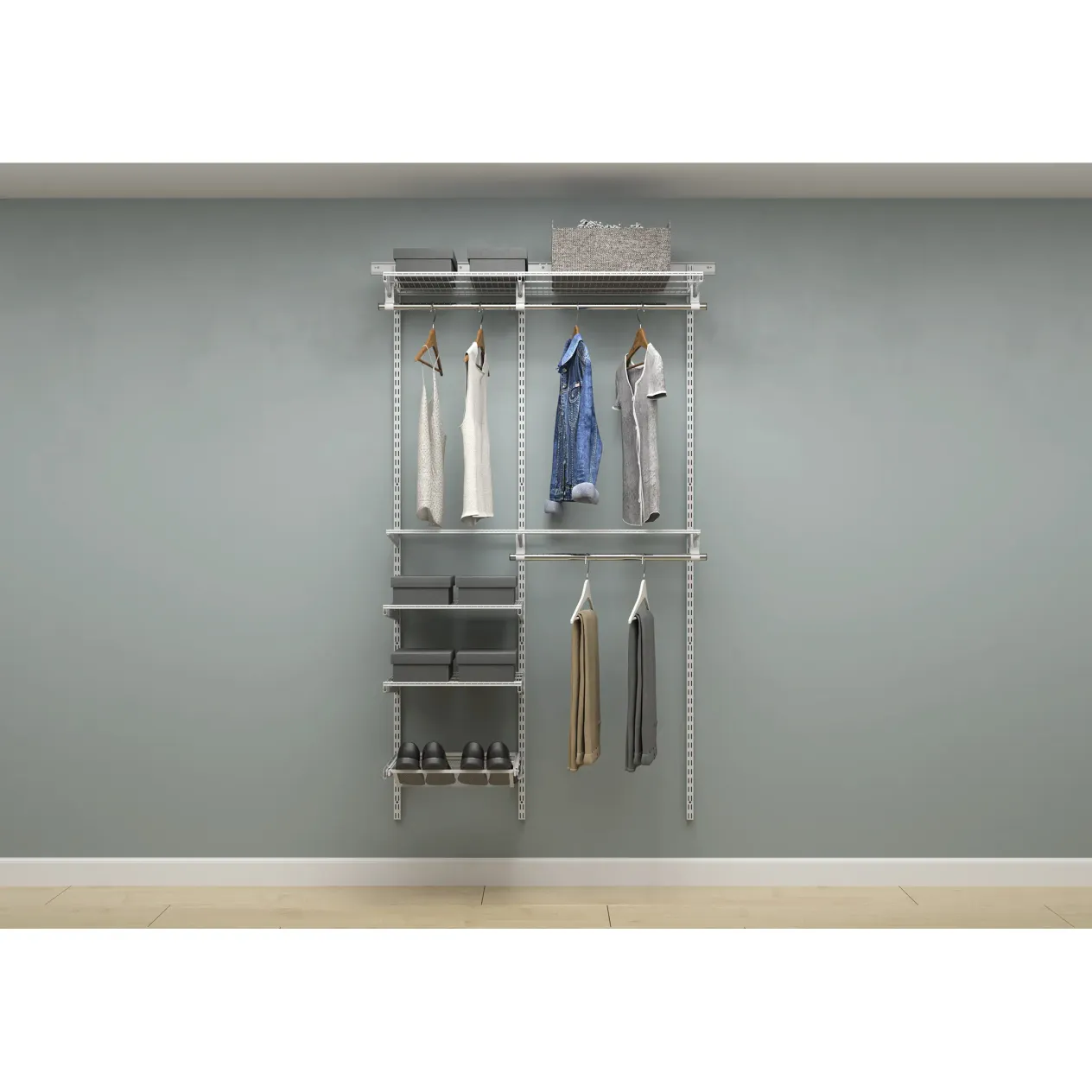 гардеробная система практик home прихожая medium 5 белая гардеробная система практик home прихожая medium 5 белая