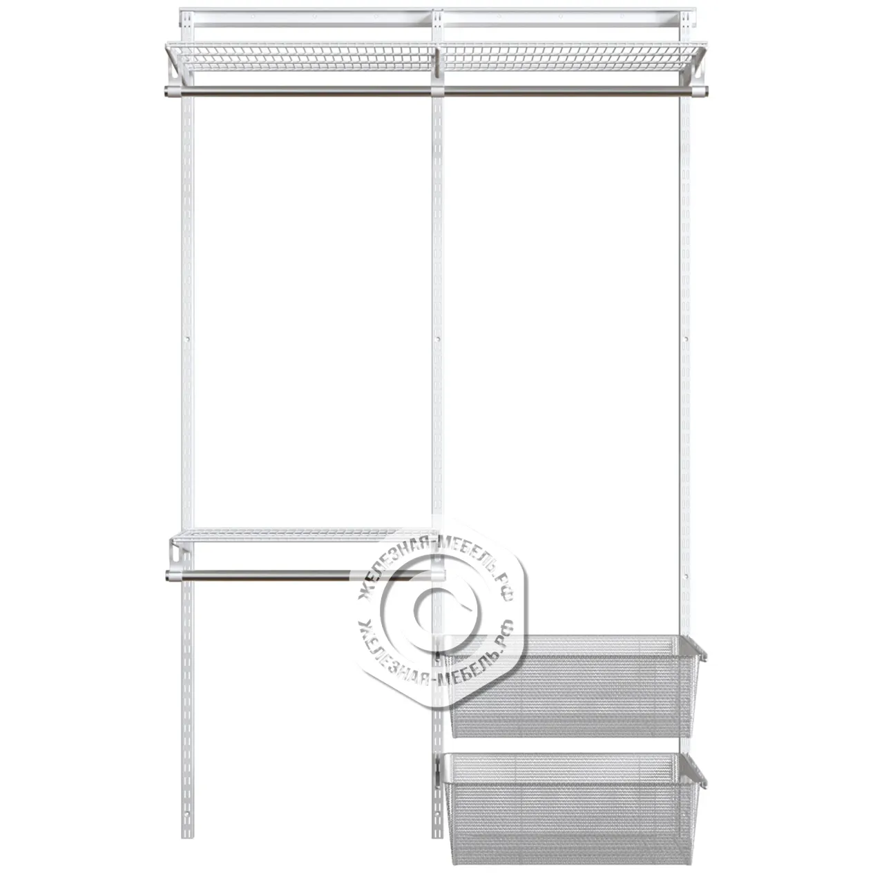 гардеробная система практик home прихожая medium 6 белая гардеробная система практик home прихожая medium 6 белая