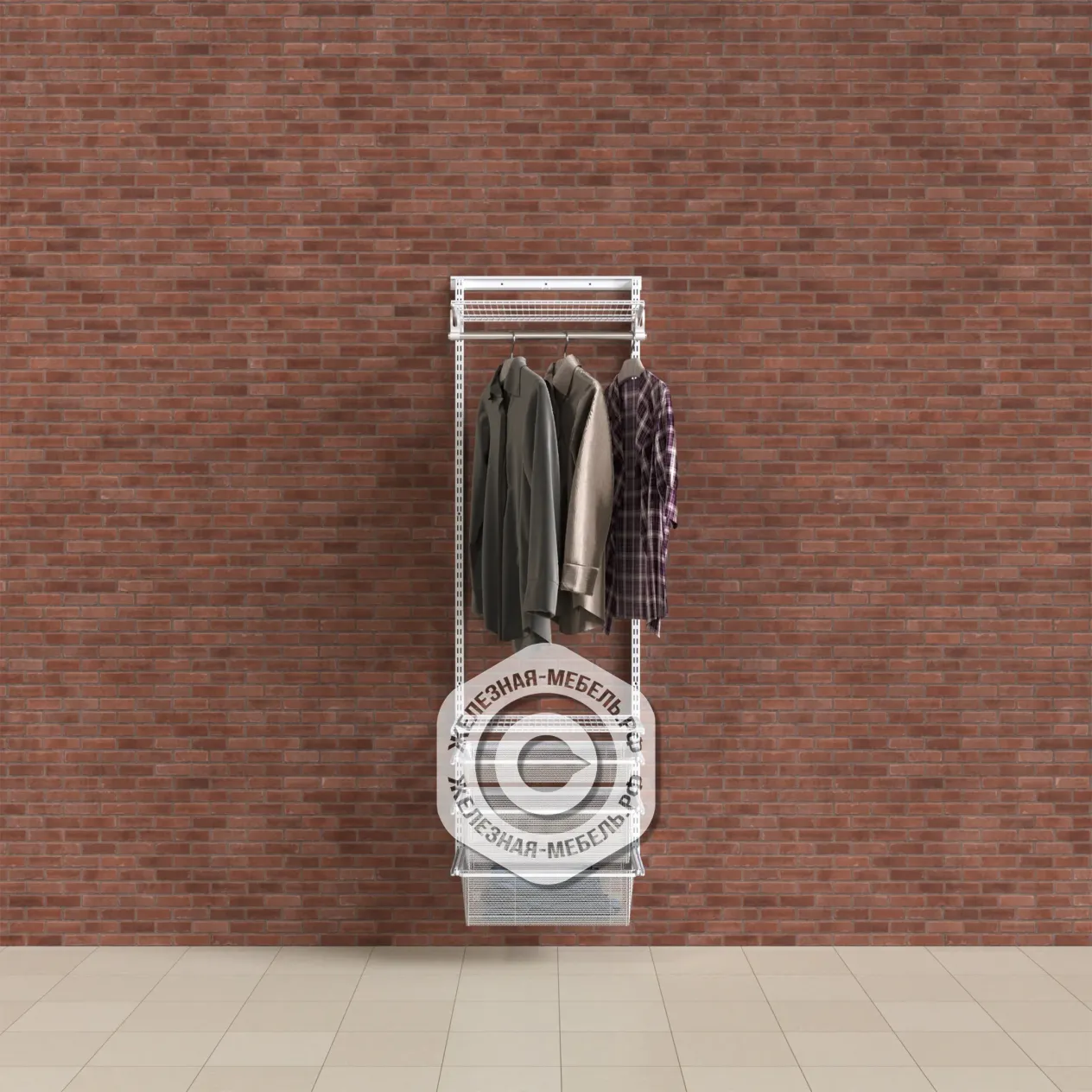 гардеробная система практик home прихожая medium 3 белая гардеробная система практик home прихожая medium 3 белая