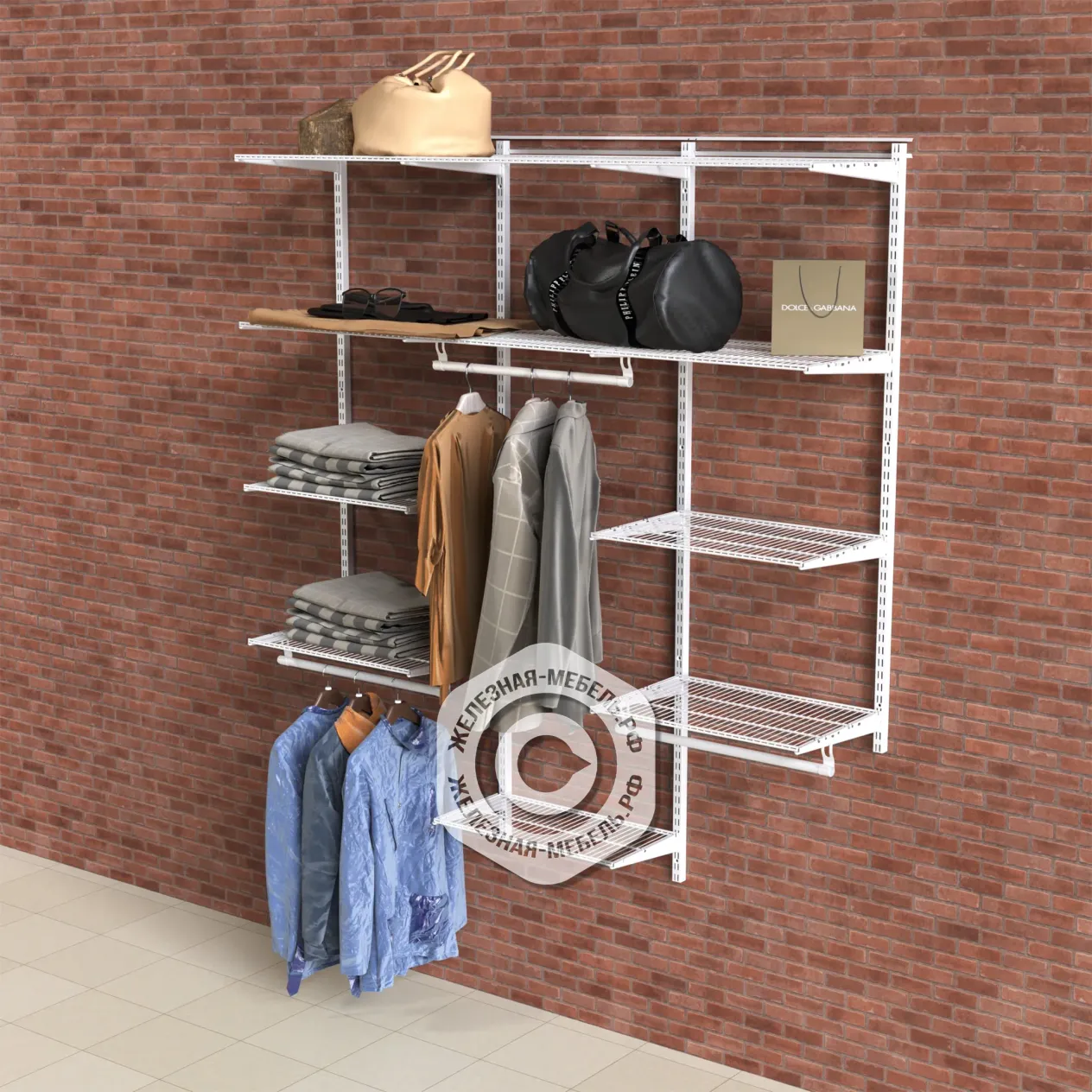 гардеробная система практик home прихожая light 8 белая гардеробная система практик home прихожая light 8 белая