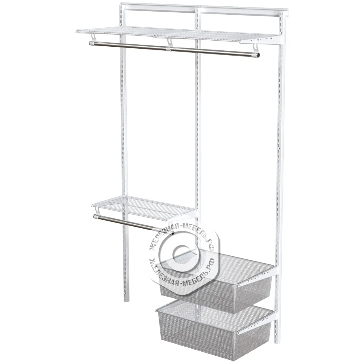 гардеробная система практик home прихожая medium 6 белая гардеробная система практик home прихожая medium 6 белая